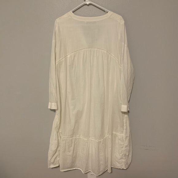 ZARA Embroidered Voluminous Dress - EUC - Size M - Picture 12 of 12